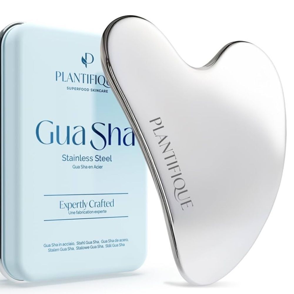 Plantings Gua Sha stainless steel facial anti aging massage tool